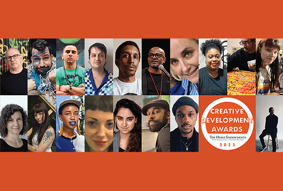 Collage of Creative Development Awards 2022 awardees